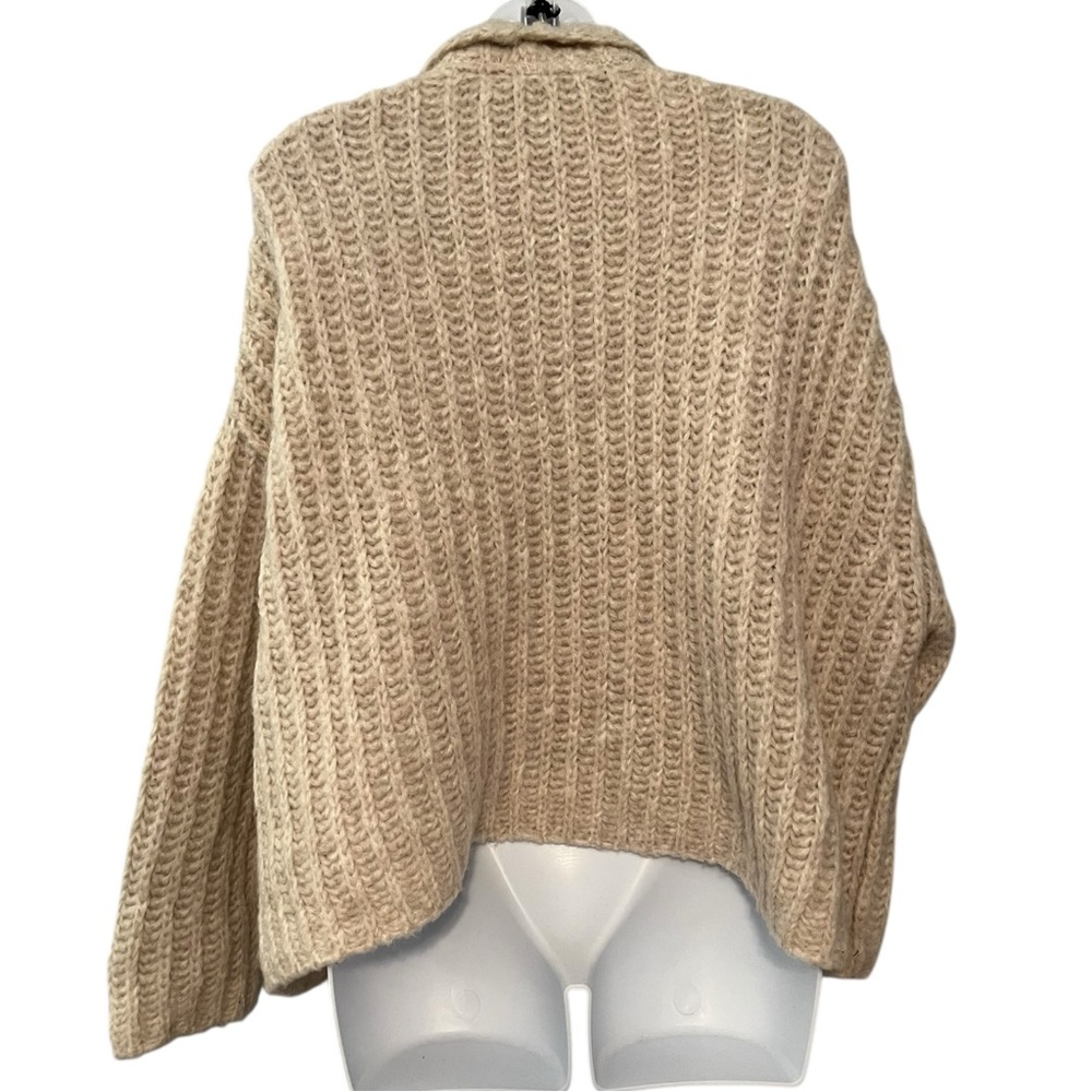 Free People Oversized Alpaca Wool Blend Cowl Sweater - Picture 4 of 8